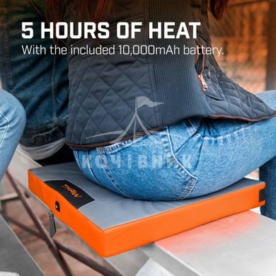 Электрическая грелка-сидушка Thaw Rechargeable Heated Seat Pad + павербанк 10000mAh