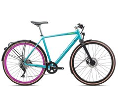 Городской велосипед Orbea Carpe 10 2021 (XS, Blue-Black)