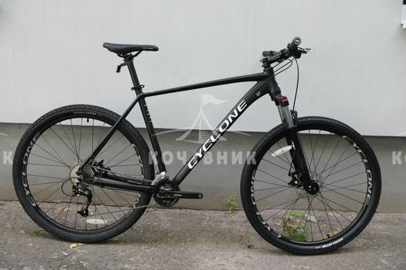Горный велосипед CYCLONE 29" AX 2023 (18”, чорний матовий)