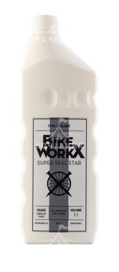 Герметик для безкамерних коліс BikeWorkX Super Seal Star 1 л