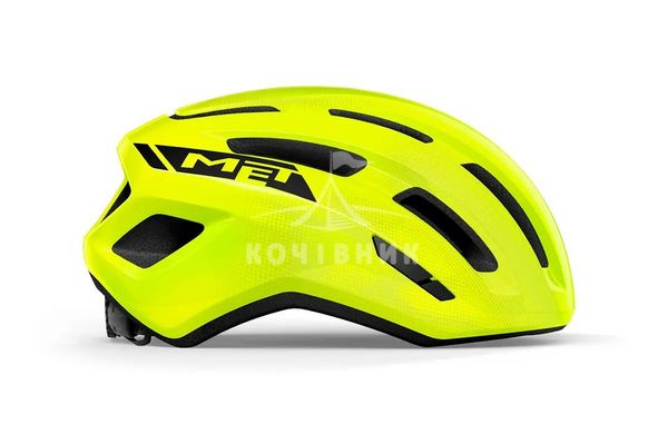 Шлем MET MILES, fluo yellow | glossy (S/M, 52-58)