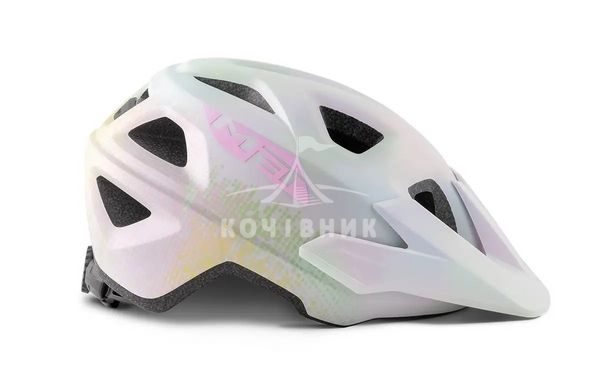 Шлем MET ELDAR, iridescent white texture | matt (UN, 52-57)