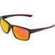 Очки Cairn Swim Polarized 3 mat black-red