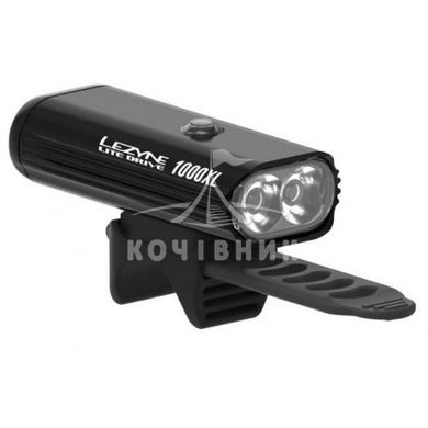 Комплект світла Lezyne LITE DRIVE 1000XL / KTV PRO PAIR - Чорний
