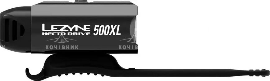 Комплект света LEZYNE HECTO DRIVE 500XL / STRIP PAIR черный/черный 500/150 люмен Y13