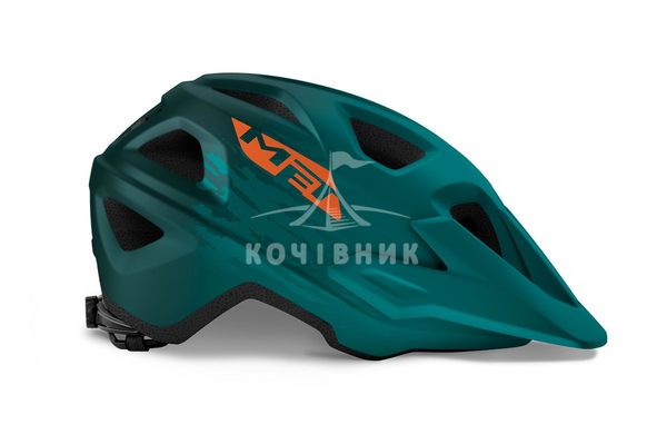 Шлем MET ECHO, alpine green orange | matt (M/L, 57-60)