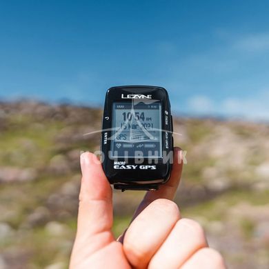 GPS комп'ютер LEZYNE MACRO EASY GPS Чорний Y13