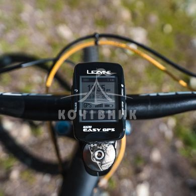 GPS компьютер LEZYNE MACRO EASY GPS Чёрный Y13