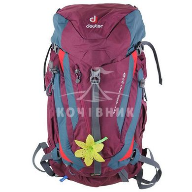Рюкзак DEUTER ACT Trail PRO 32 SL колір 5309 blackberry-arctic