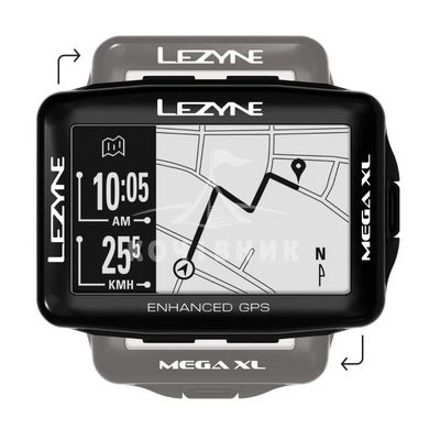 GPS комп'ютер LEZYNE MEGA XL GPS Чорний Y13