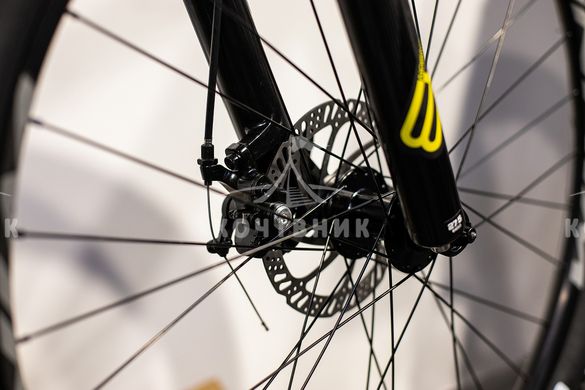 Гірський велосипед WINNER 27,5" ALPINA 2022, 1х8шв. (14.5", жовтий)