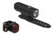 Комплект світла LEZYNE CLASSIC DRIVE / FEMTO USB DRIVE PAIR Чорний матовий/Чорний 500/5 люменів Y13