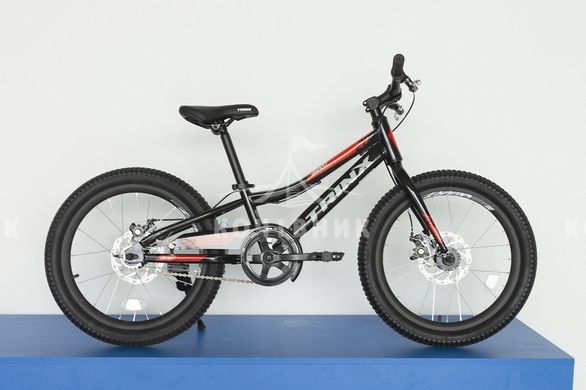 Велосипед дитячий Trinx Smart 1.0 2021 20" Black-red-grey
