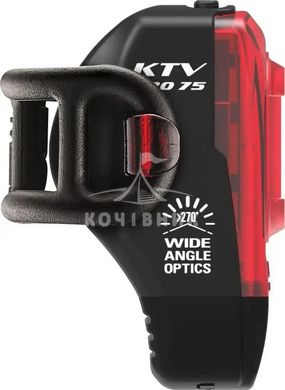 Комплект світла LEZYNE CLASSIC DRIVE / KTV PRO PAIR Чорний матовий/Чорний 500/75 люменів Y13