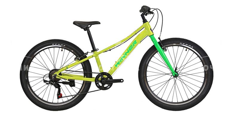 Детский велосипед WINNER 24" CANDY 2024 (жовтий)