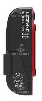 Комплект світла LEZYNE CLASSIC DRIVE 500 / STICK PAIR Чорний матовий/Чорний 500/30 люменів Y14