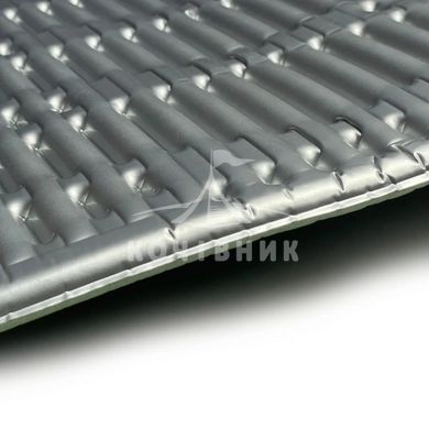 Килимок туристичний BaseCamp X-Line Roll Foiled Mat IXPE (185х55х1,5см, Olive Green)