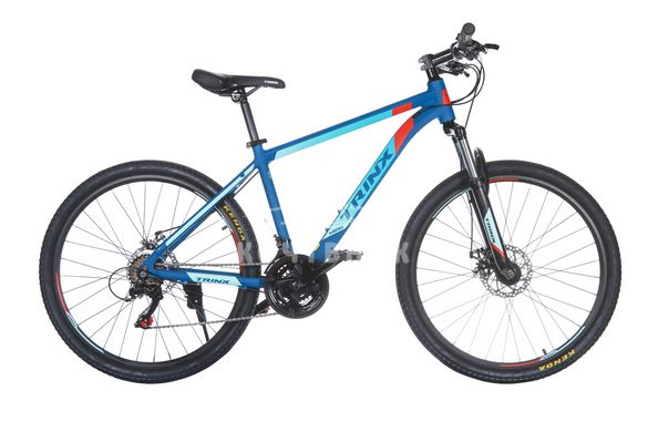 Велосипед Trinx M100 26"х19" Matt-Blue-Red-Blue