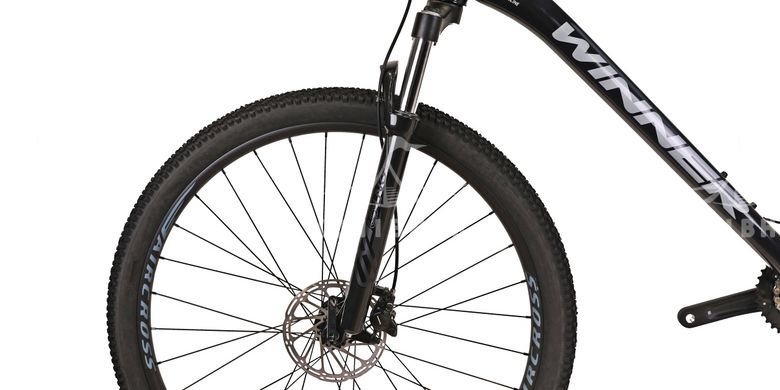 Гірський велосипед WINNER 29" SOLID-DX 2024 (S, чорний)