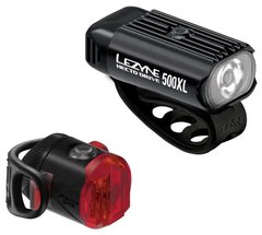 Комплект світла LEZYNE HECTO DRIVE 500XL / FEMTO USB PAIR Чорний/Чорний 500/5 люменів Y13
