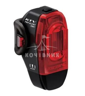 Заднє світло LEZYNE KTV DRIVE PRO+ Alert REAR Чорний 150 люменів Y17