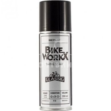 Полироль BikeWorkX Shine Star спрей 200 мл.
