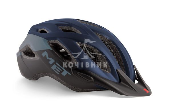 Шлем MET CROSSOVER, blue black | matt (M, 52-59)